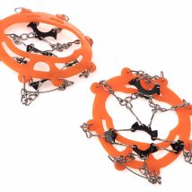 Raczki na buty antypoślizgowe turystyczne z kolcami łańcuchy pokrowiec roz. 39-45