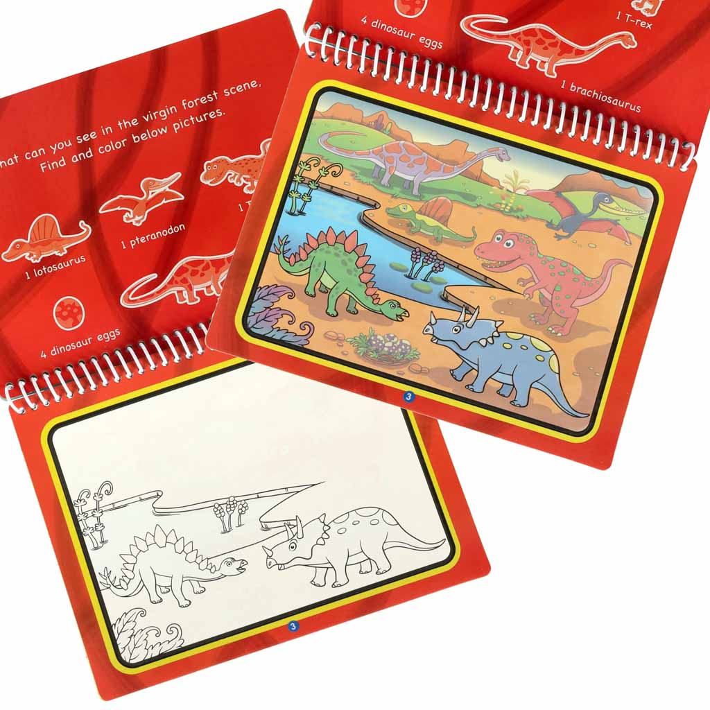 Kolorowanka malowanka Książeczka wodna z mazakiem - Farma - obrazek 4