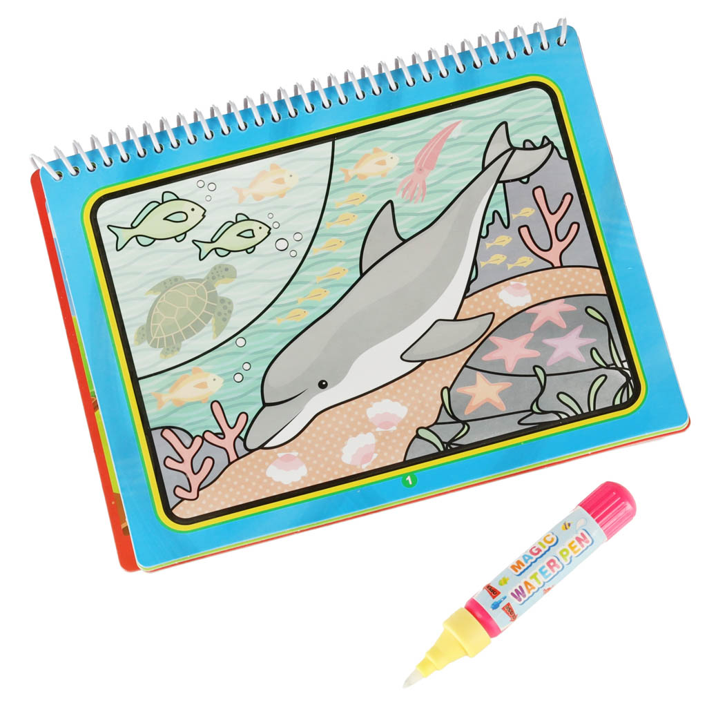 Kolorowanka malowanka Książeczka wodna z mazakiem - Farma - obrazek 8