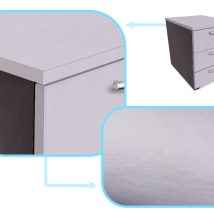 Folia rolka matowa gładka srebrna 1,52x28m