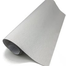 Folia okleina rolka aluminium imitująca metal metalic szczotkowana szara 1,52x30m