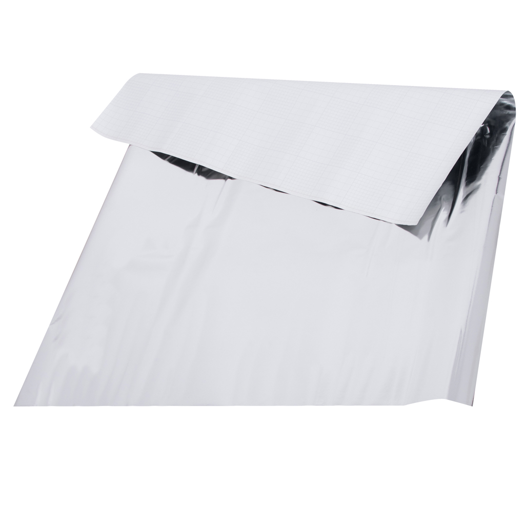Folia rolka lustrzana lustro chrom srebrna 1,52x18m - obrazek 7