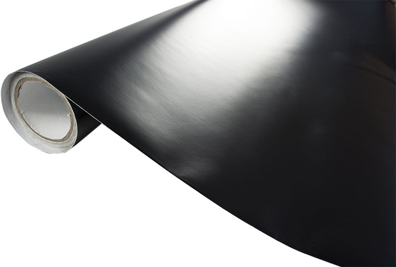 Folia rolka matowa gładka czarna 1,52x28m - obrazek 3