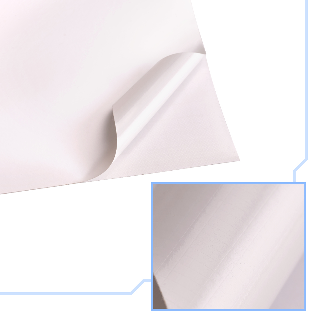 Folia rolka matowa gładka biała 1,52x28m - obrazek 4