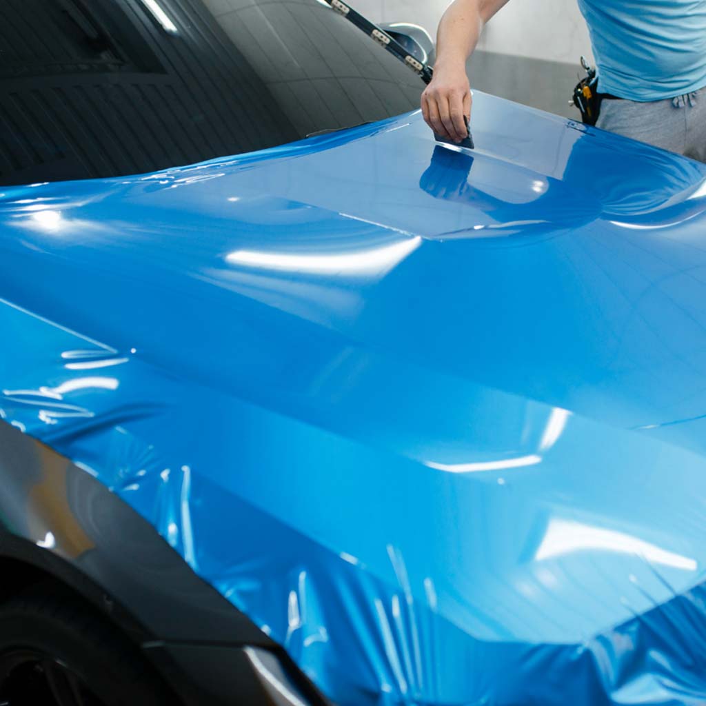 Rakla z filcem typu 3M do aplikacji folii naklejek oklein filc gładzik duża 12,5x8cm - obrazek 7