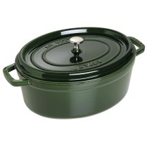 Garnek żeliwny owalny STAUB 40509-365-0 – zielony 5.5 ltr