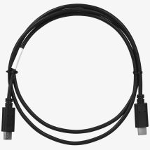 Kabel Lanberg CA-CMCM-10CU-0010-BK (USB typu C – USB typu C ; 1m; kolor czarny)