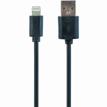 Kabel GEMBIRD CC-USB2-AMLM-1M (USB 2.0 M – Lightning M; 1m; kolor czarny)