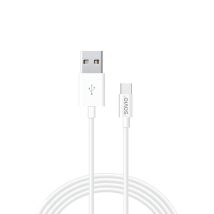 Kabel SAVIO CL-125 (USB typu C – USB 2.0 typu A ; 1m; kolor biały)