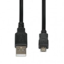 Kabel IBOX USB 2.0 A/B MICRO 1,8M IKU2M18 (USB 2.0 typu A – USB 2.0 typu A ; 1,8m; kolor czarny)