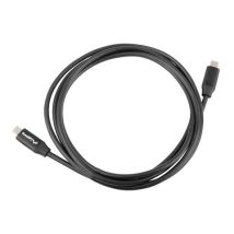 LANBERG KABEL USB-C 2.0 M/M 1.8M PREMIUM QC 4.0 POWER DELIVERY 60W CZARNY CA-CMCM-40CU-0018-BK