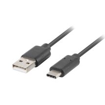 Kabel Lanberg CA-USBO-31CU-0018-BK (USB 3.1 – USB typu C ; 1,8m; kolor czarny)