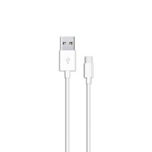 Kabel SAVIO CL-126 (USB typu C – USB 2.0 typu A ; 1m; kolor biały)