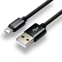 Kabel zasilający everActive CBB-1MB (USB – Micro USB ; 1m; kolor czarny)