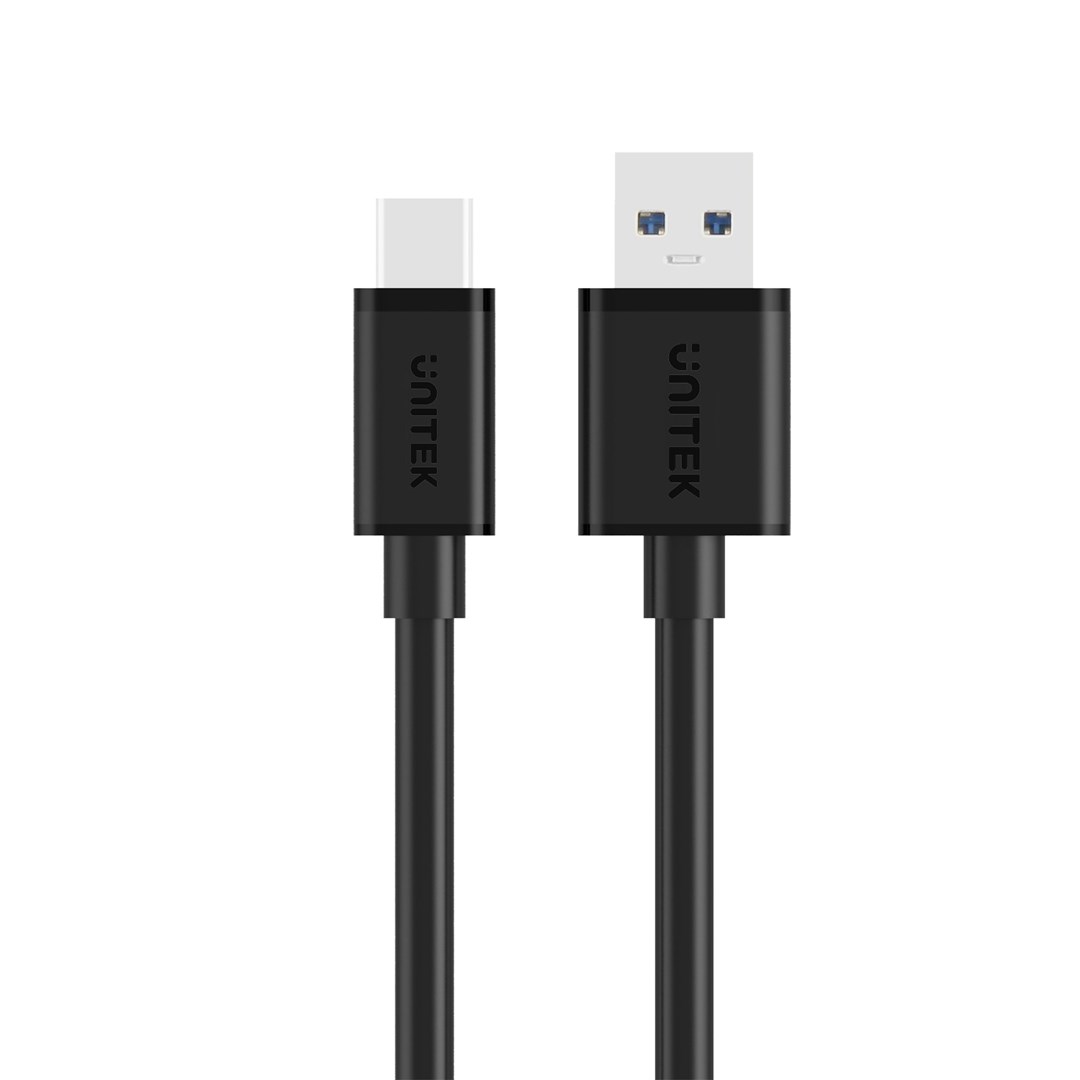 UNITEK KABEL USB TYP-C USB 3.1 - USB A, Y-C474BK+ - obrazek 3