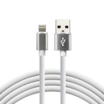 Kabel zasilający everActive CBS-1IW (USB – Lightning ; 1m; kolor biały)