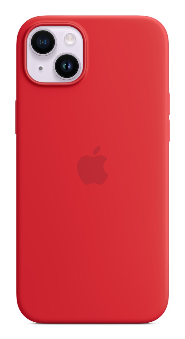 Etui Silikonowe Apple Original iPhone 14 Plus z MagSafe Kolor Product(RED) - obrazek 3