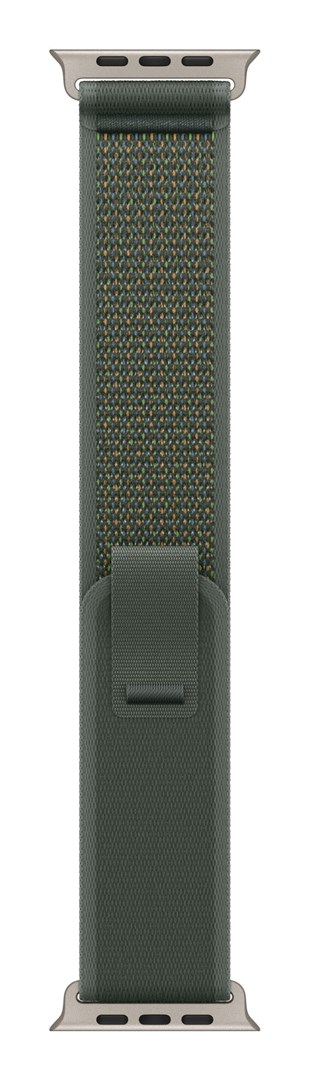 Apple MXTN3ZM/A inteligentne akcesorium osobiste Band Zielony Nylon, Poliester, Spandex, Tytan