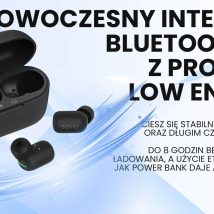 SAVIO BEZPRZEWODOWE SŁUCHAWKI BLUETOOTH 5.1 IPX5 TWS-09