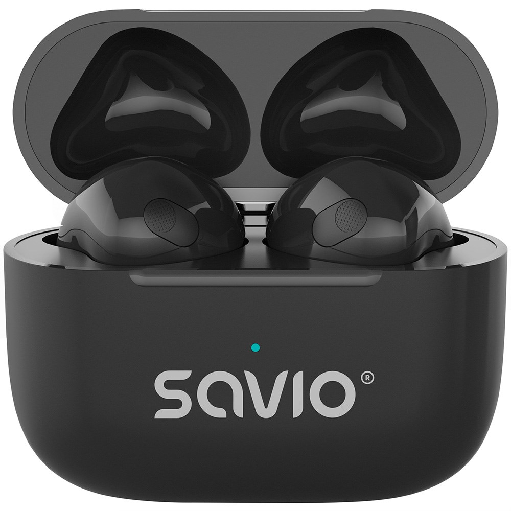 SAVIO SŁUCHAWKI BEZPRZEWODOWE BLUETOOTH TWS-02 PRO - obrazek 3