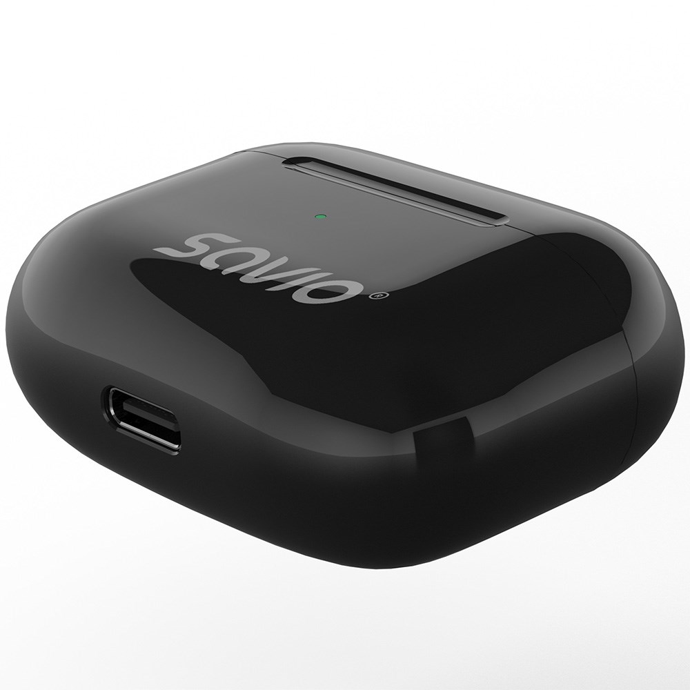 SAVIO SŁUCHAWKI BEZPRZEWODOWE BLUETOOTH TWS-02 PRO - obrazek 4