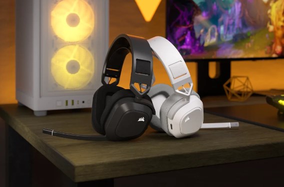 Corsair CA-9011296-EU słuchawki/zestaw słuchawkowy Bezprzewodowy Opaska na głowę Gaming Bluetooth Biały - obrazek 3