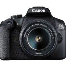 Canon EOS 2000D BK 18-55 IS II EU26 Zestaw do lustrzanki 24,1 MP CMOS 6000 x 4000 px Czarny
