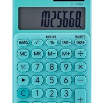 CASIO Kalkulator kieszonkowy SL-310UC-GN BOX, 10-cyfrowy, 70x118mm, kartonik, zielony