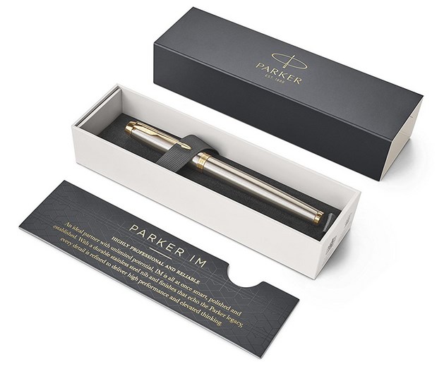 Pióro Parker IM Brushed Metal GT 1931649 z etui - obrazek 4