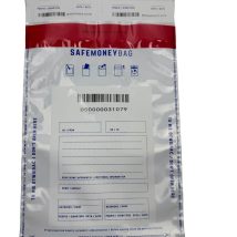 SAFEMONEYBAG Koperty bezpiecznie depozytowe biała B5 190mmx260mm+35mm 100 szt