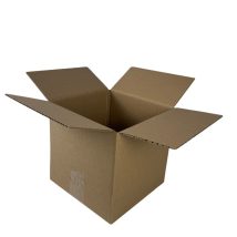 KARTON KLAPOWY, pudełko zrobione z tektury 3W 3 warstwowej, kolor szaro/brązowy, 200X120X80mm 320G/M2 30 SZTUK