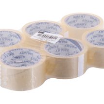 BSTech Taśma SMART Akryl Transparent 48mmx60m 6 szt w zestawie