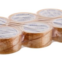 BSTech taśma klejąca Solvent Transparent 48mmx66m 6 szt