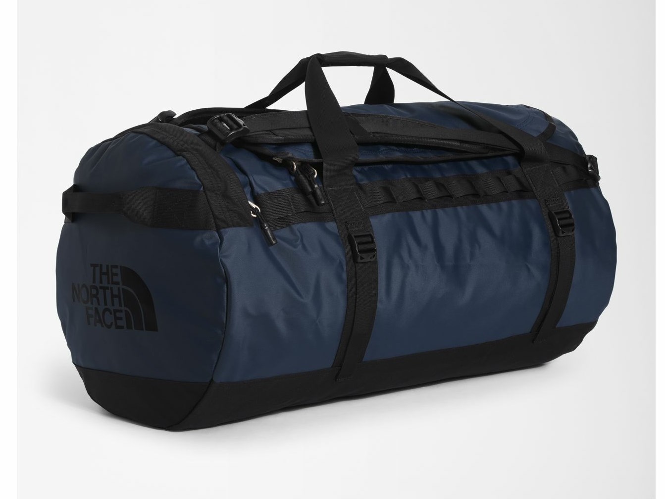 The North Face Base Camp Duffel L sportowa torba 95 l Poliester Czarny, Granatowy (marynarski) - obrazek 3