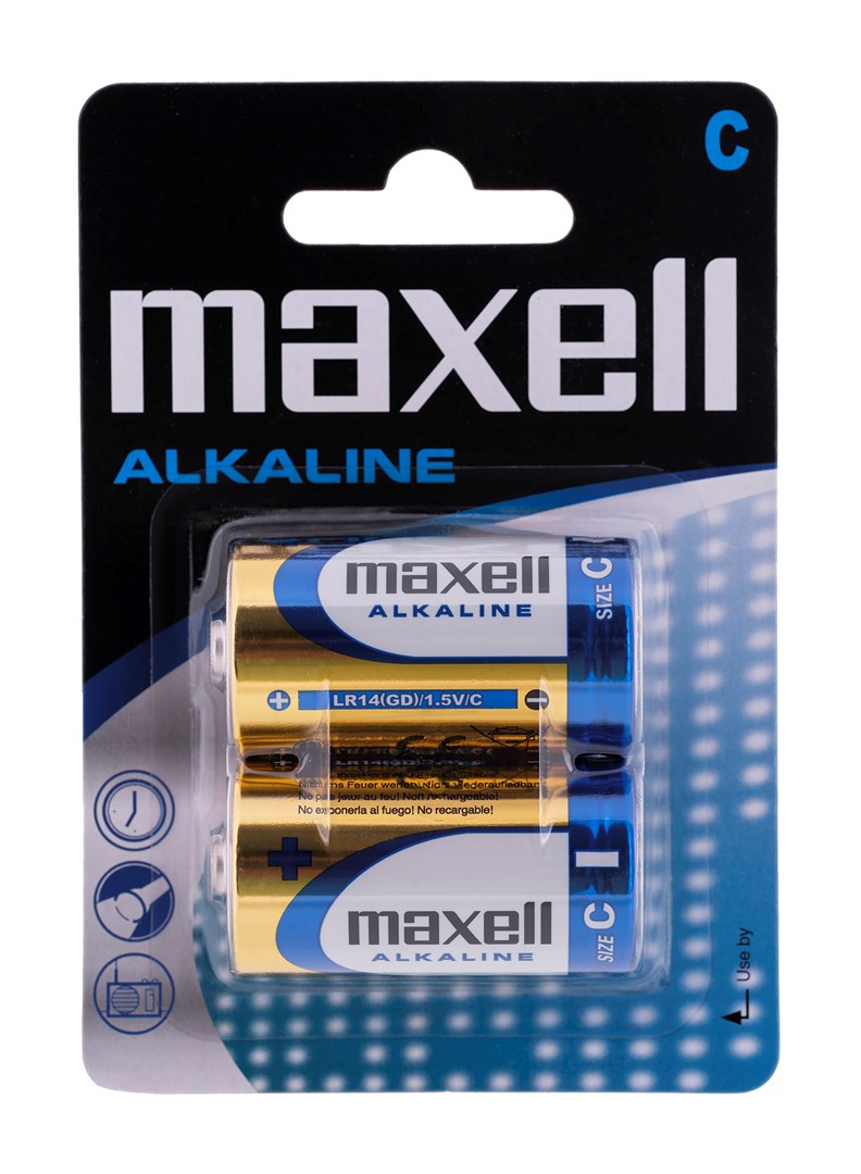 MAXELL Bateria alkaliczna LR14, 2 szt. - obrazek 3