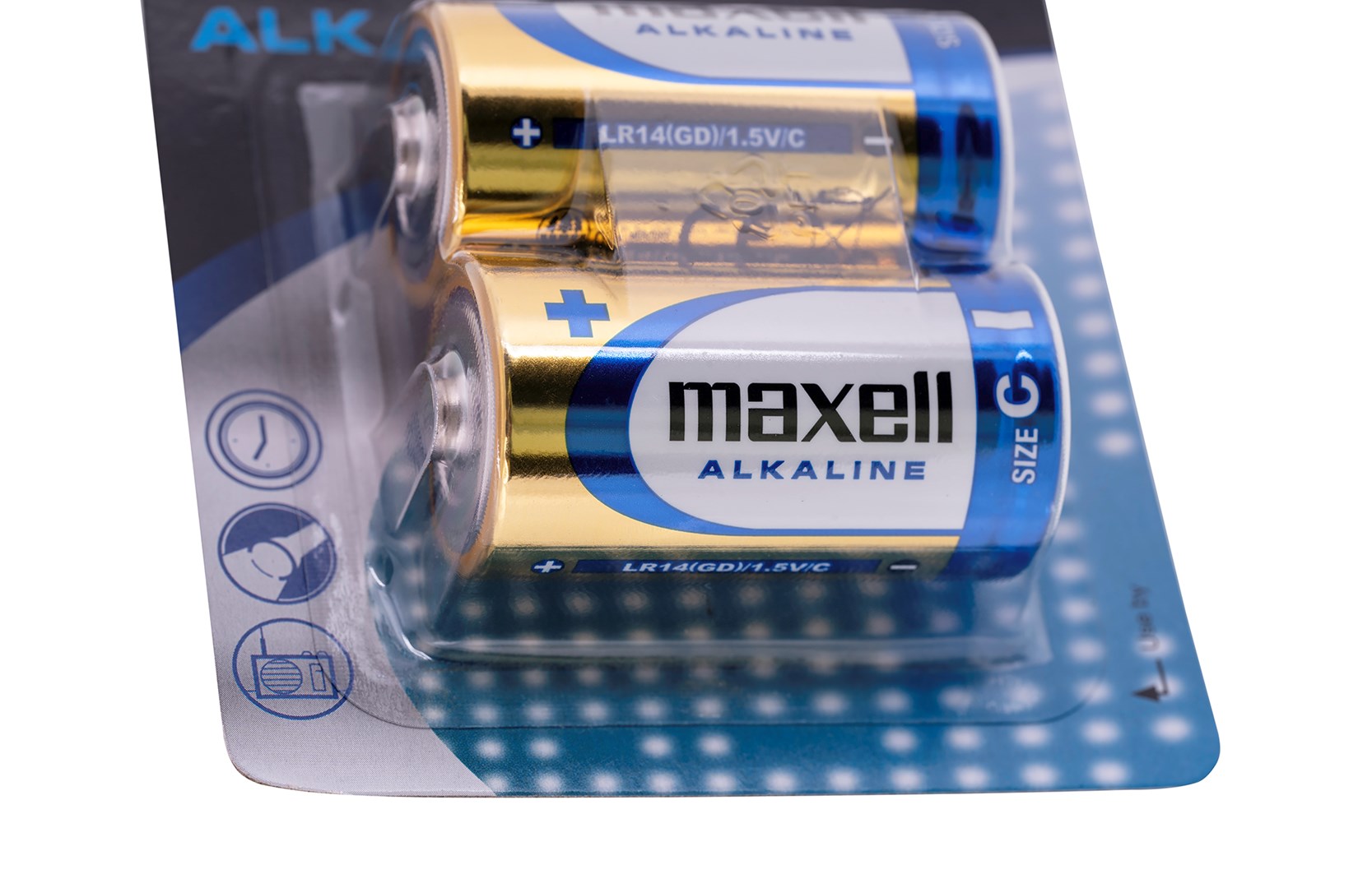 MAXELL Bateria alkaliczna LR14, 2 szt. - obrazek 4