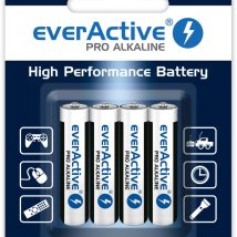 Zestaw baterii alkaliczne everActive LR64BLPA (x 4)