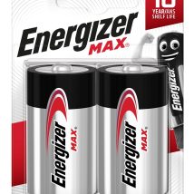 ENERGIZER BATERIA MAX D LR20. 2 szt. Opakowanie ECO