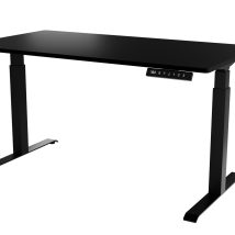 Biurko z elektryczną regulacją wysokości MOON LONG 150x80x72-120 czarny
