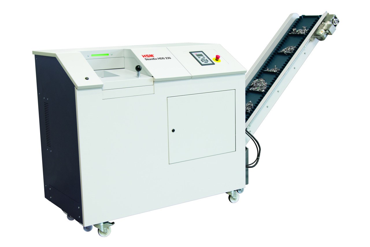 HSM Niszczarka nośników danych StoreEx HDS 230 20x40 P - obrazek 4