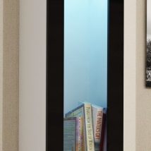 Witryna VIGO ’90’ szkło 90/35/32 biały/czarny poł.