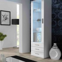 Witryna SOHO S1 biały/ biały połysk