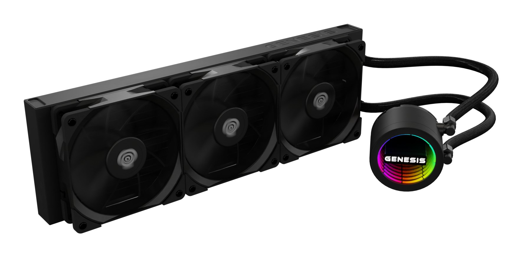 Obudowa komputera GENESIS NLG-2320 system chłodzenia Czarny