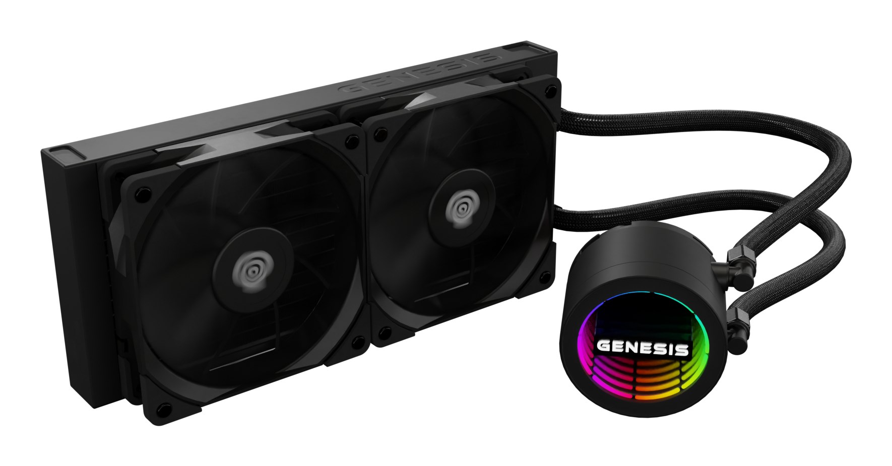 Zestaw do chłodzenia płynami NLG-2318 Czarny