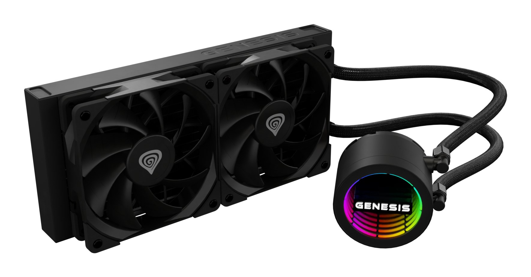 Zestaw do chłodzenia płynami NLG-2318 Czarny - obrazek 3