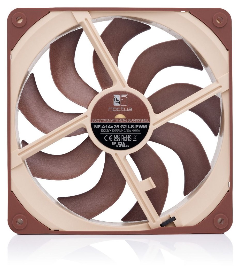 Wentylator Noctua NF-A14x25 G2 LS-PWM Lüfter - 140mm - obrazek 3