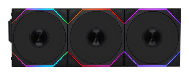Wentylator Lian Li UNI FAN TL Wireless Lüfter, ARGB, PWM, 3er-Pack - 120 mm, czarny - obrazek 3