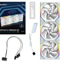 Lian Li UNI FAN SL Wireless 120 Obudowa komputera Wentylator 12 cm Biały 3 szt.