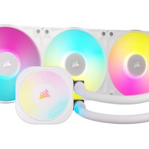 Corsair iCUE LINK TITAN RX RGB Procesor Chłodnica cieczy all-in-one 12 cm Biały 1 szt.