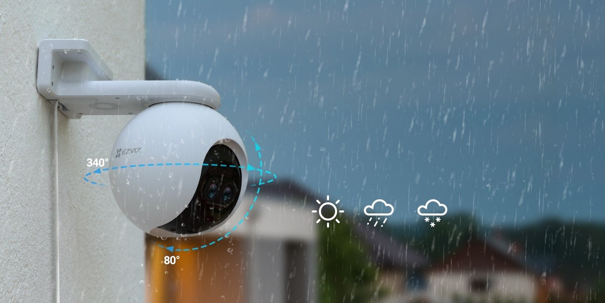 KAMERA IP EZVIZ C8PF (Dual Lens outdoor PTZ camera) (WYPRZEDAŻ) - obrazek 4